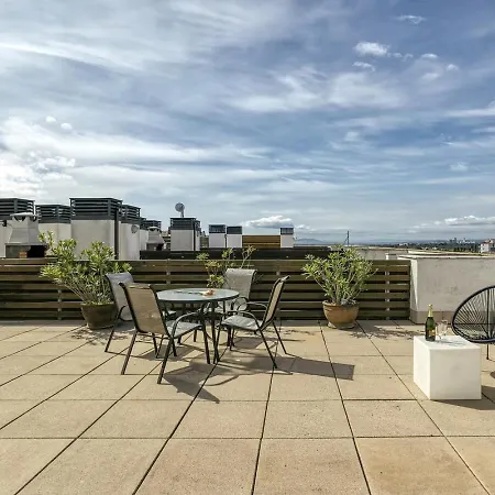 Atico Terraza Апартаменты Росас